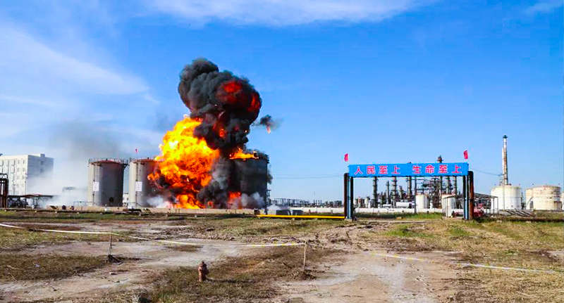 Emergency Drill Activities in Tianjin