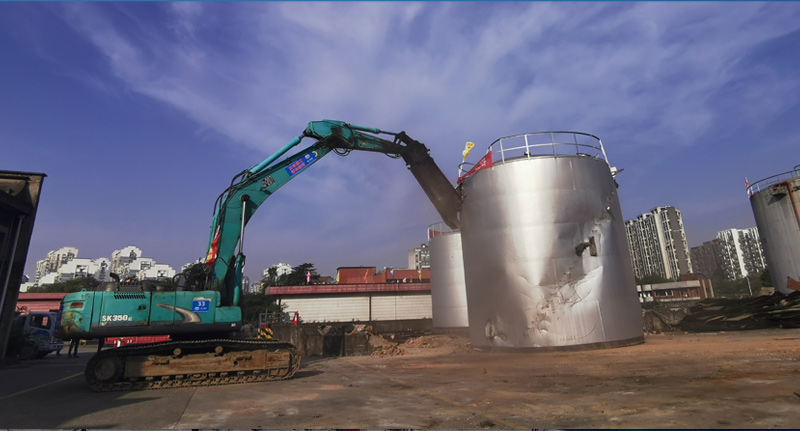 Hangzhou Petrochemical Equipment Dismantling